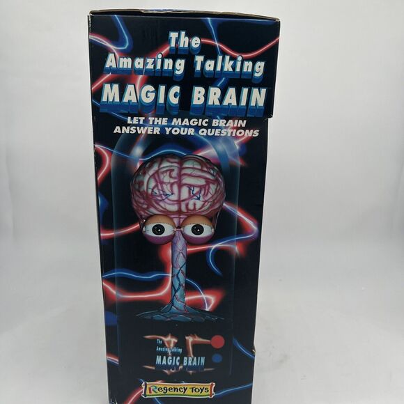 Regency Toys Animated Amazing Talking Magic Electronic Psychic Brain Vtg 1999 - Picture 6 of 8